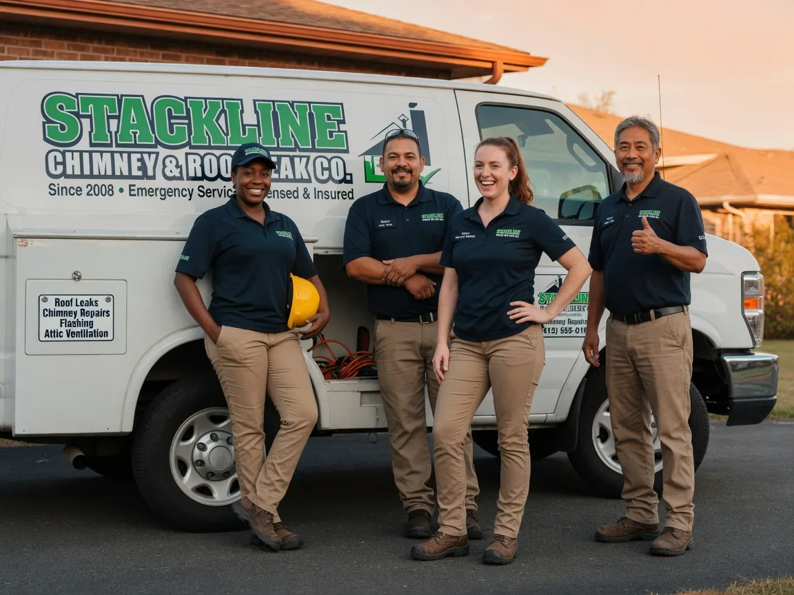 Chimney flashing repair company in Taft, CA